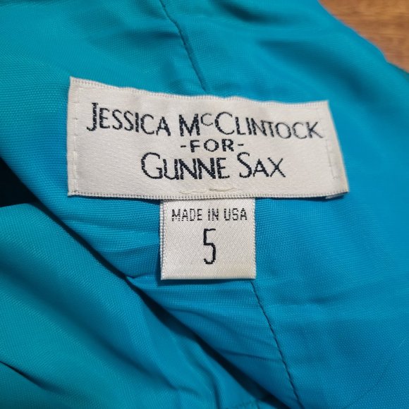 Jessica McClintock Gunne Sax 5 Prom mini dress - Picture 3 of 4